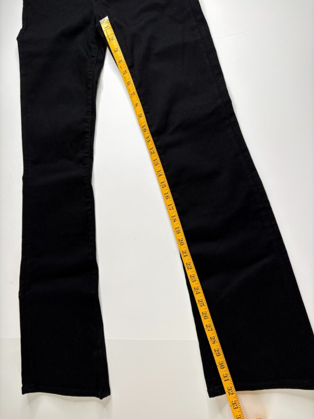 FRAME Reboot High Rise Bootcut Jeans – Black – Size 27 – NWT Soft Stretch Denim - Picture 7 of 14